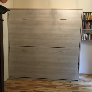 Folding-bed-closet-for two