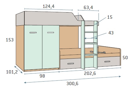bunk-bed-with-closet