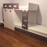 bed-for-two-children-with-wardrobe