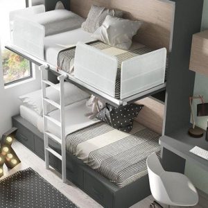 Bunk bed-monoidėja-bed in the closet