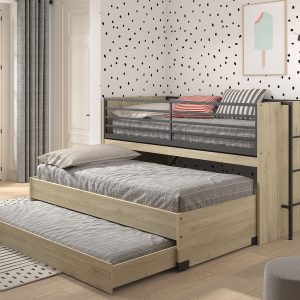 bunk bed for three adults